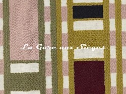 Tissu Pierre Frey - Limpopo - rf: F3357.001 Pistache ( dtail )