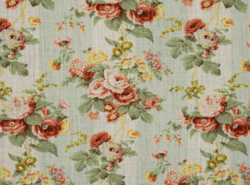 Tissu Quenin - Ritournelle - r�f: 4291.02 Amande