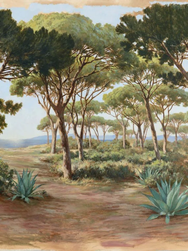 Papier peint Pierre Frey - L'Esterel ( panneau de 3 m x 2,80 m )