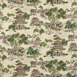 Tissu Manuel Canovas - Mandarin - rf: M4153.01 Mousse