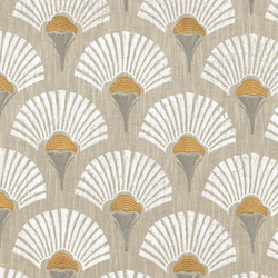 Tissu Casamance - Linefolia - rf: 4785.0413 Blanc