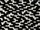 Tissu Pierre Frey - Pixel - rf: F3006.001 Noir & Blanc ( dtail )