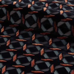 Tissu Misia - Montmorin - rf: M345.705 Carbone