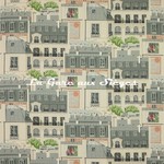 Tissu Manuel Canovas - Les Toits de Paris - rf: 04907.02 Ardoise