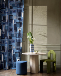 Tissu Pierre Frey - Medina - rf: F3945.001 Indigo