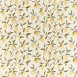 Tissu William Morris - Lemon Tree Embroidery - rf: 236823 Bayleaf/Lemon