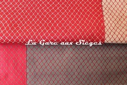 Tissu Jean Paul Gaultier - Cabaret - rf: 3436 - Coloris: 02 Rouge & 07 Laque