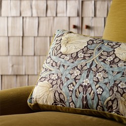 Tissu William Morris - Pimpernel - rf: 224492 Bullrush/Slate