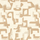 Tissu Casamance - Colorado - rf: 4566.0122 Crme