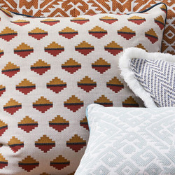 Tissu Jim Thompson - Mazan - rf: J2445.004 Ochre & Russet