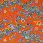 Tissu Jim Thompson - New Panlong - rf: J3902.002 Firecracker