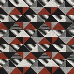 Tissu Misia - Mata-Mata - rf: M206.303 Rubis