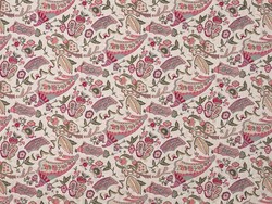 Tissu Braqueni - Corne d'abondance Broderie - rf: B7681.002 Parfums