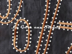 Tissu Pierre Frey - Tasmania - rf: F3021.002 Ebne ( dtail )