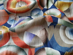 Tissu Pierre Frey - Imprim 1920 - rf: F2938.001 Multicolore ( dtail )