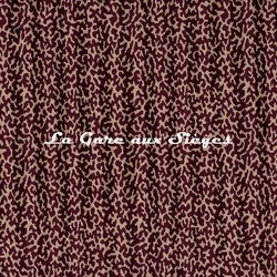 Tissu Manuel Canovas - Moorea - rf: M4094.08 Prune