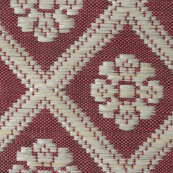 Tissu Le Crin - Nircel 260 - rf: C0260.069 Rouge/Crme