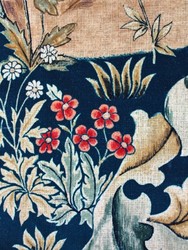 Tissu William Morris - Forest velvet - rf: 222643 Azure ( dtail )