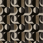 Tissu Casamance - Alliance - rf: 4521.0176 Noir