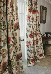 Tissu Colefax & Fowler - Somerton - rf: F4741.02 Pink/Green