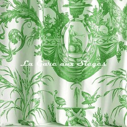 Tissu Pierre Frey - Fontaine & Animaux - rf: F3378.003 Vert Printemps