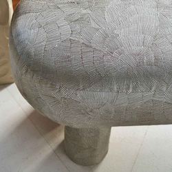Tissu Casamance - Clo - rf: 4061.0512 Gris nuage