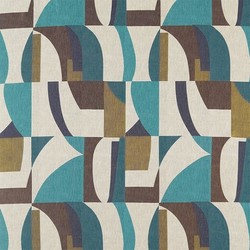 Tissu Harlequin - Bodega - rf: 132869 Ink/Marine/Ochre