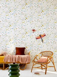 Tissu Pierre Frey - La Serre aux Papillons - rf: F3216.001 Multicolore