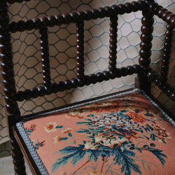 Tissu Sanderson - Lakeland Paradis Velvet - rf: 227175 Sandstone