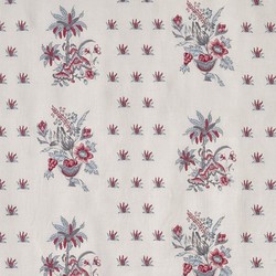 Tissu Braqueni - Coulonges - rf: B7659.001 Hortensia