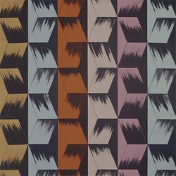 Tissu Zoffany - Rhombi Stripe - rf: 333031 Mineral