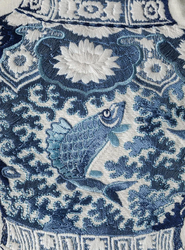 Tissu Pierre Frey - Qinghua - rf: F3806.001 ( dtail )