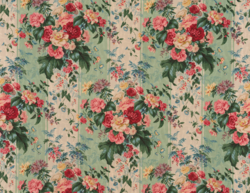 Tissu Le Manach - Mortefontaine - rf: L4238.002 Vert