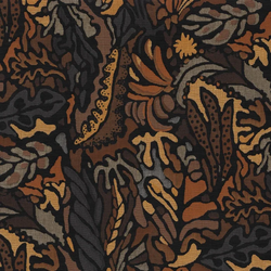 Tissu Casamance - Pae - rf: 4110.0236 Noir Ocre