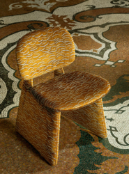 Tissu Fadini Borghi - Rafael - rf: I6635.001 Ocra