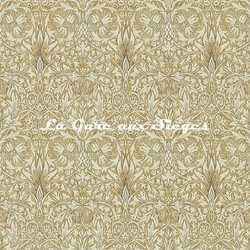 Papier peint William Morris - Snakeshead - rf: 216828 Gold/Linen