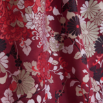 Tissu Jean Paul Gaultier - Kyoto - rf: 3466.02 Grenat