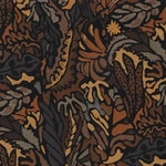 Tissu Casamance - Pae - rf: 4110.0236 Noir Ocre