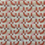 Tissu Casal - Saint Quentin - rf: 16226.7090 Piment Poudr