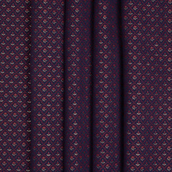 Tissu Quenin - Myosotis - rf: 4262.07 Encre