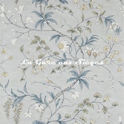 Papier peint ZOFFANY - Chambalon Trail - rf: 312851 Mercury/Platinium Grey