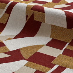 Tissu Misia - Chimrique - rf: M349.802 Terracotta