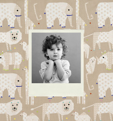 Tissu Pierre Frey - Lon & Zo - rf: F2973.001 Sable