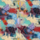 Tissu Pierre rey - Eighty Thirty - rf: F3035.001 Turquoise