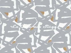 Tissu Zoffany - Rakugaki - rf: 333013 Quartz/Grey