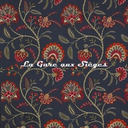 Tissu Colefax & Fowler - Loredana - rf: F4208.02 Navy