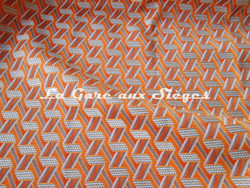 Tissu Lelivre - Tribu - rf: 0722.02 Abricot