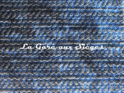 Tissu Misia - Anaconda - rf: M182.105 Bleu gyptien ( dtail )