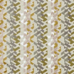 Tissu Camengo - Guatemala - rf: 4272.0279 Rose kaki