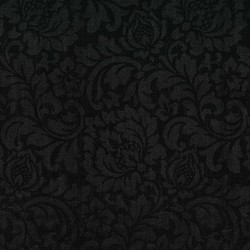 Tissu Casamance - Insomnie - rf: 3774.0265 Noir de Lune